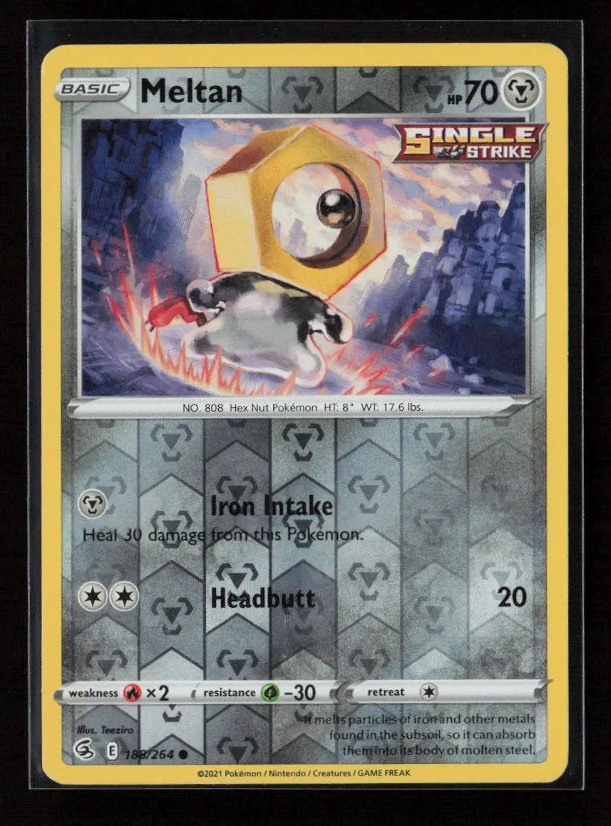 Meltan Common Swsh08: Fusion Strike 188/264 Nm 1