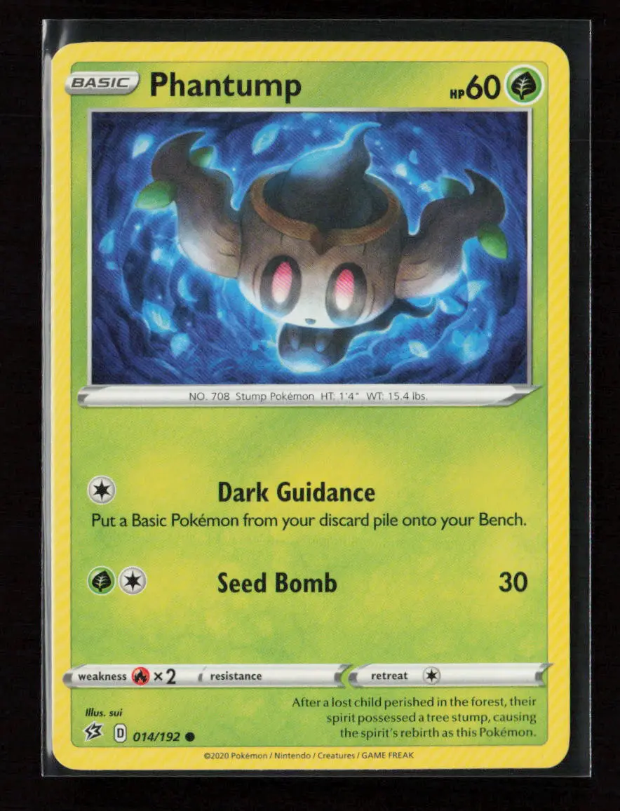 Phantump Common Swsh02: Rebel Clash 014/192 Lp 1