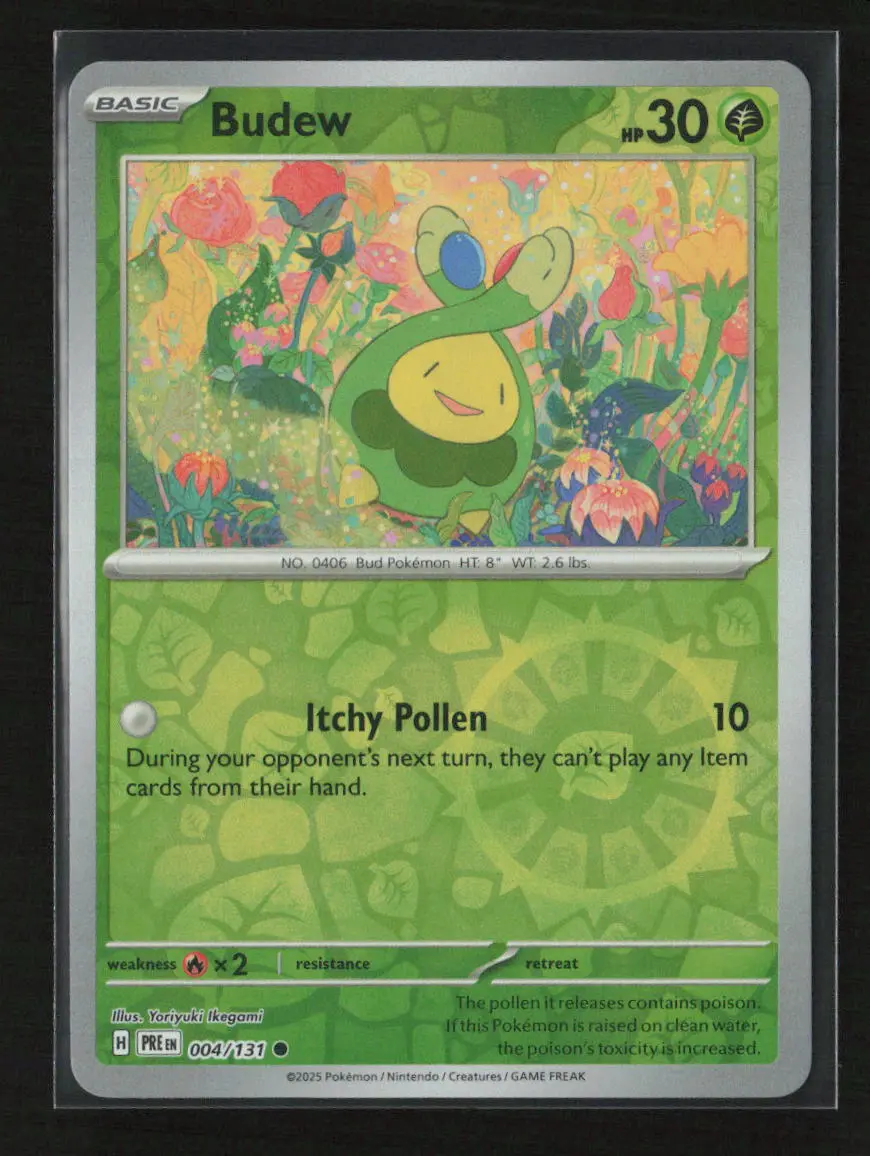 Budew Common Sv: Prismatic Evolutions 004/131 Nm 1