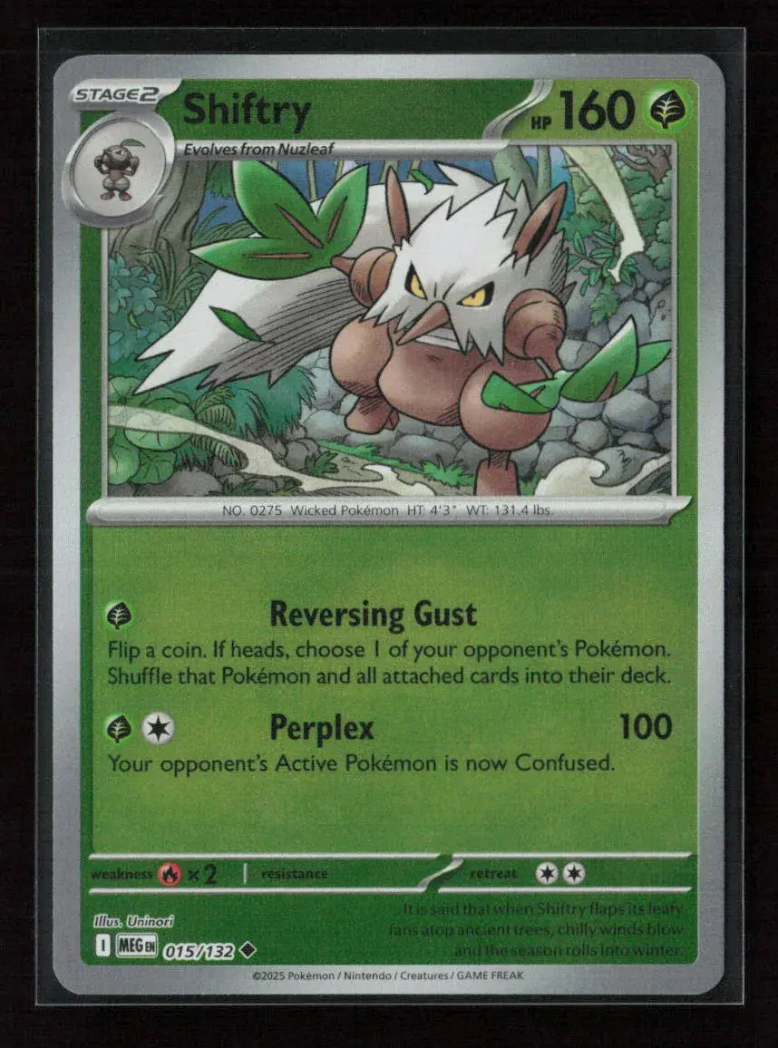Shiftry Uncommon Me01: Mega Evolution 015/132 Nm 1