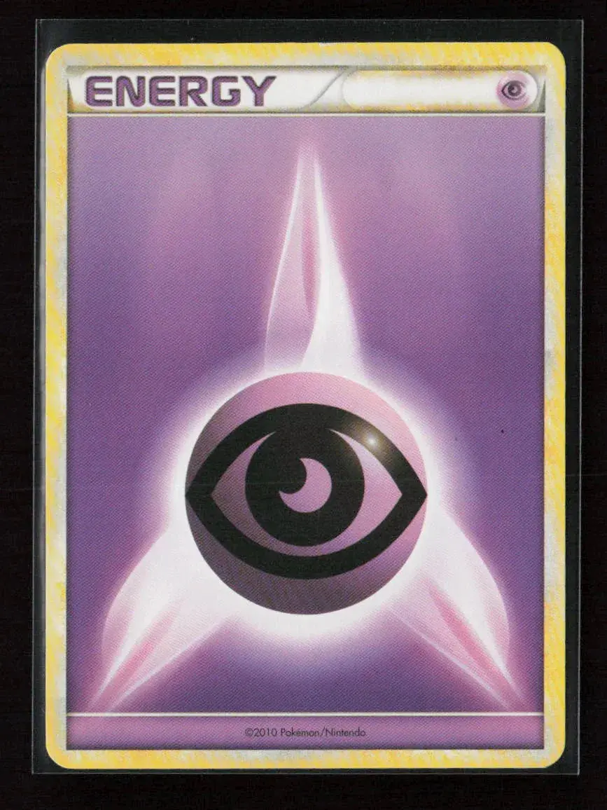 Psychic Energy (2010 Unnumbered Hgss Style Non-Holo) Promo League & Championship Cards Lp 1