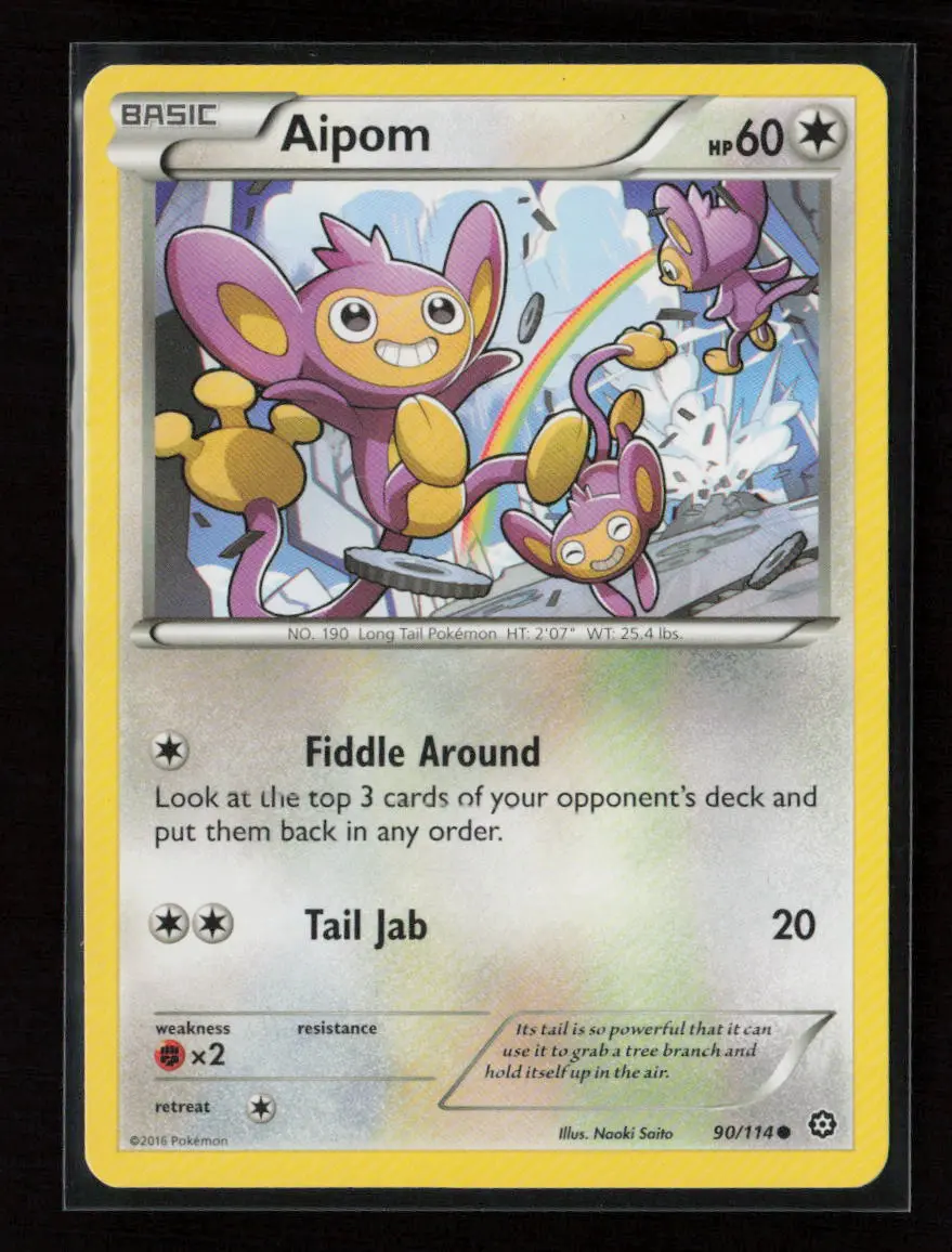 Aipom Common Xy - Steam Siege 90/114 Lp 1