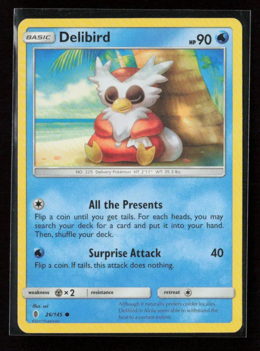 Delibird Common Sm - Guardians Rising 26/145 Nm 1