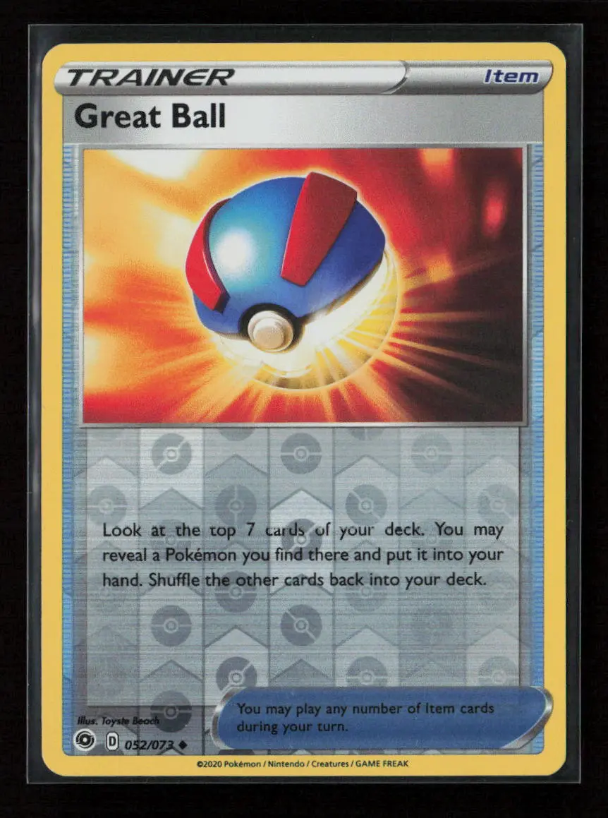 Great Ball Uncommon Champion's Path 52/73 Nm 1