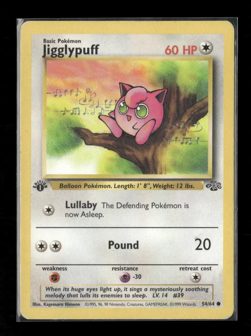 Jigglypuff Common Jungle 54/64 Lp 1
