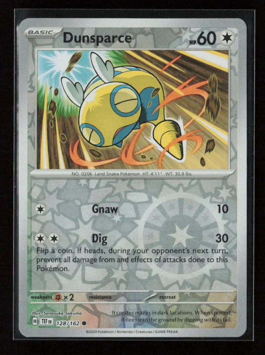 Dunsparce Common Sv05: Temporal Forces 128/162 Nm 1