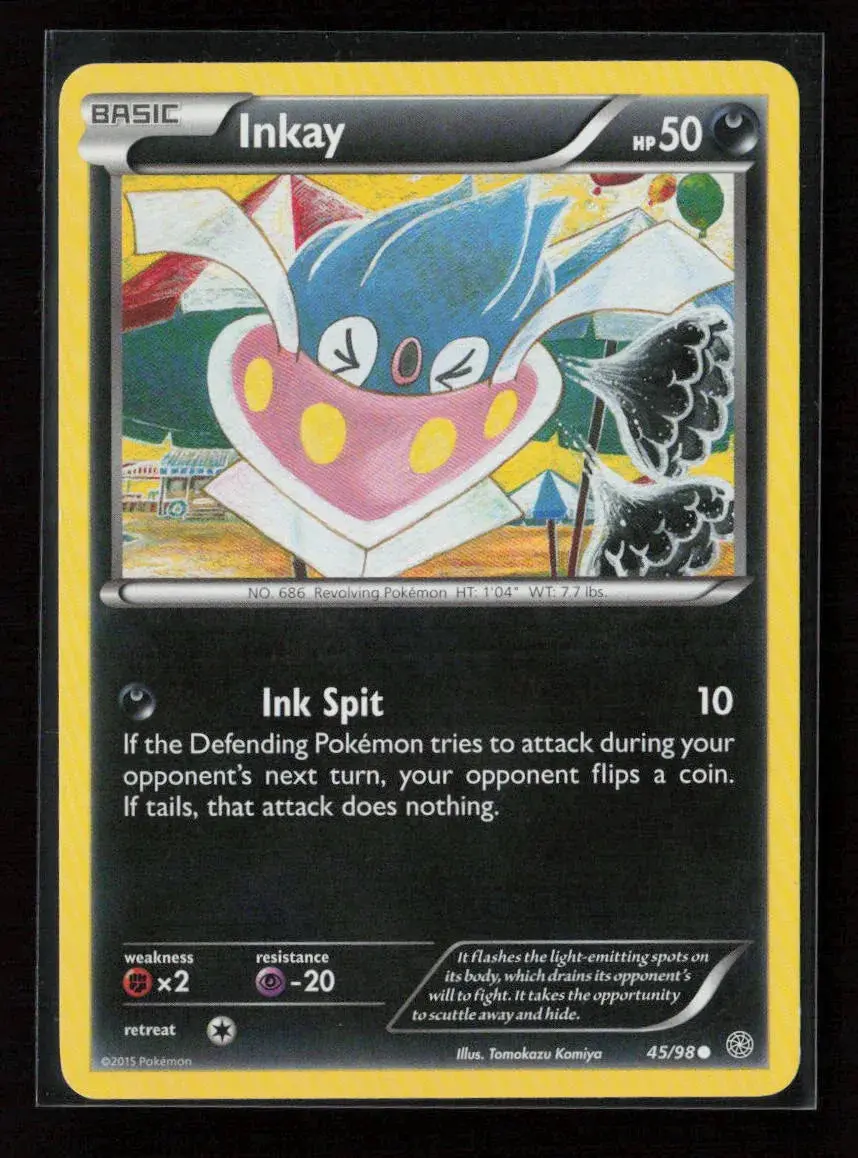 Inkay Common Xy - Ancient Origins 45/98 Nm 1