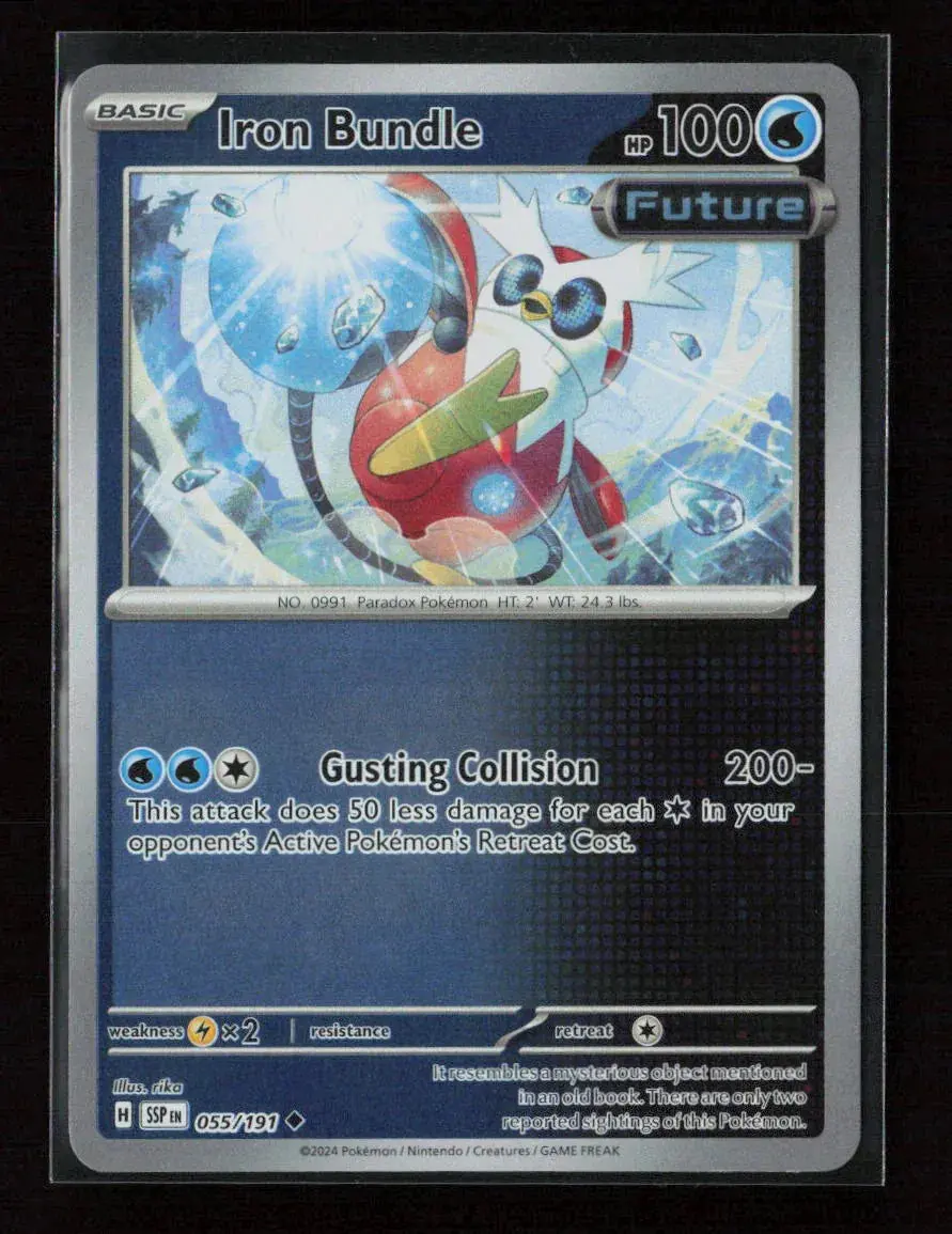 Iron Bundle Uncommon Sv08: Surging Sparks 055/191 Nm 1