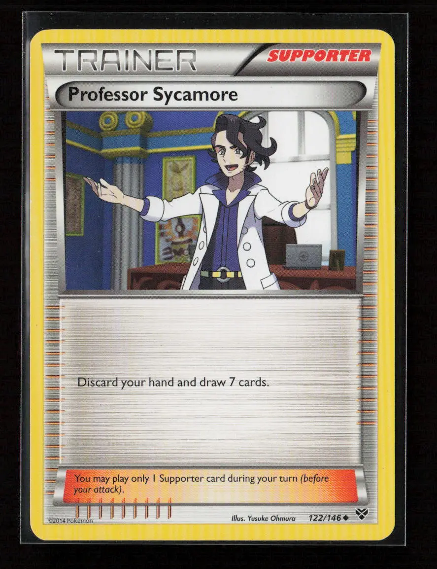 Professor Sycamore Uncommon Xy Base Set 122/146 Lp 1