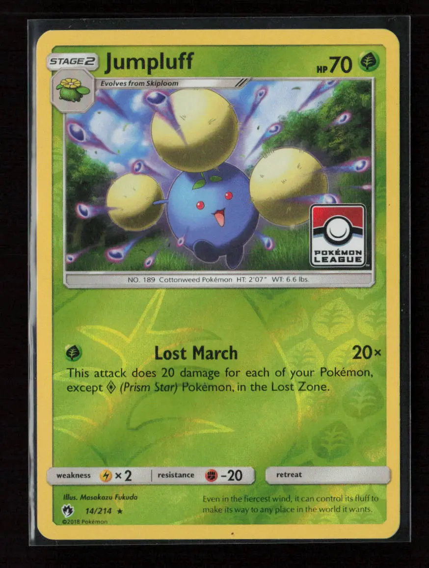 Jumpluff - 14/214 (Pokemon League) Promo League & Championship Cards 014/214 Lp 1