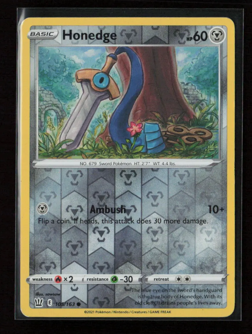 Honedge Common Swsh05: Battle Styles 105/163 Nm 1