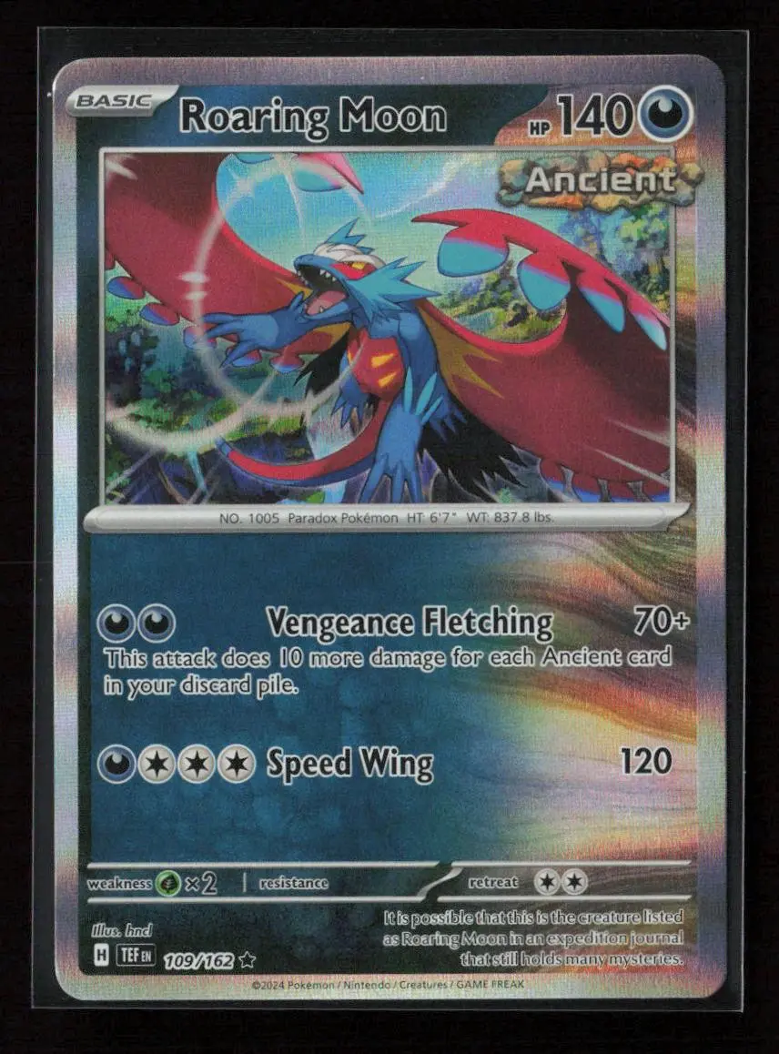 Roaring Moon Rare Prize Pack Series Cards 109/162 Nm 1
