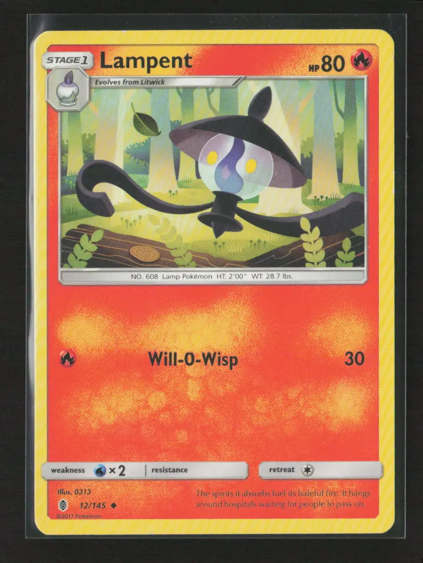 Lampent Uncommon Sm - Guardians Rising 12/145 Mp 1