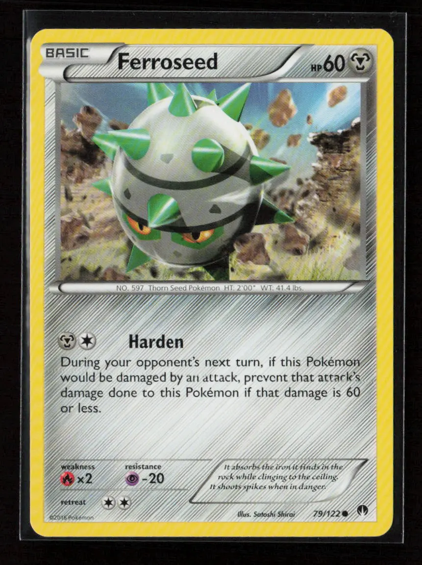 Ferroseed Common Xy - Breakpoint 79/122 Lp 1