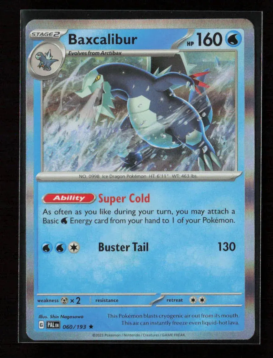 Baxcalibur -  (Cosmos Holo) Promo Blister Exclusives 060/193 Nm 1