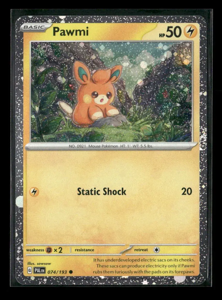 Pawmi (Cosmo Foil) Promo Miscellaneous Cards & Products 074/193 Nm 1
