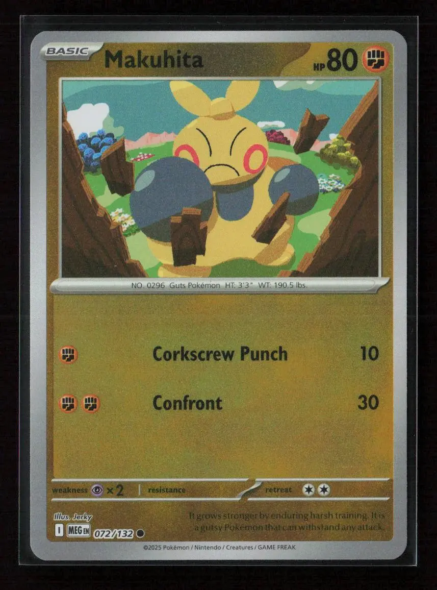 Makuhita Common Me01: Mega Evolution 072/132 Nm 1