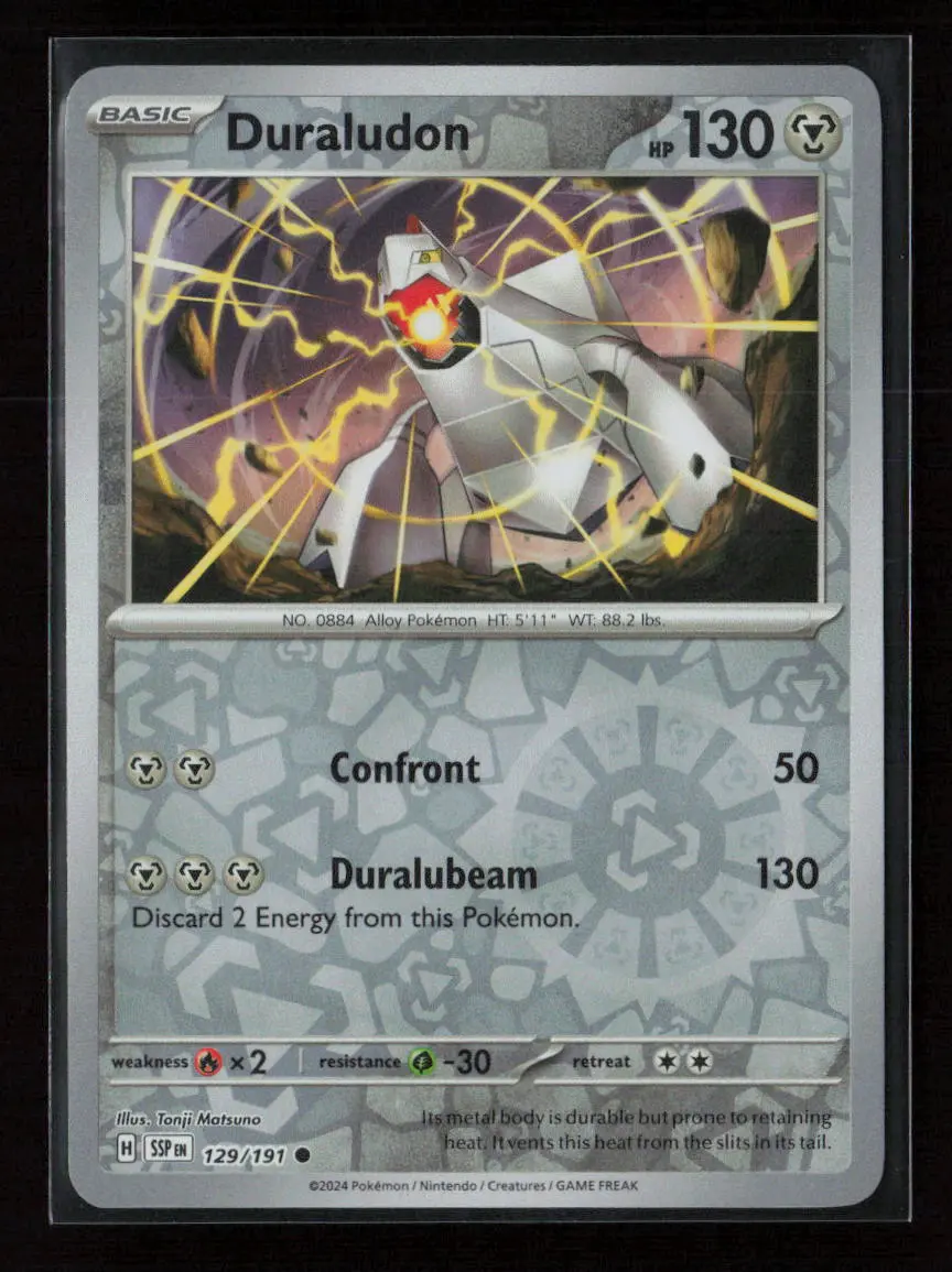 Duraludon Common Sv08: Surging Sparks 129/191 Nm 1