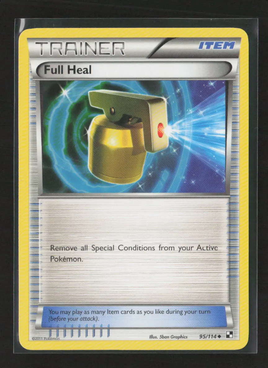 Full Heal Uncommon Black And White 95/114 Nm 1