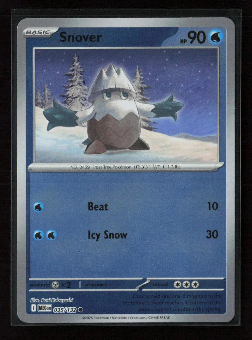 Snover Common Me01: Mega Evolution 035/132 Nm 1