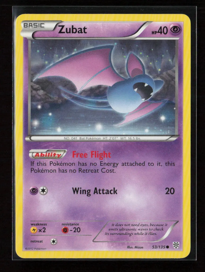 Zubat (53) Common Plasma Storm 53/135 Nm 1
