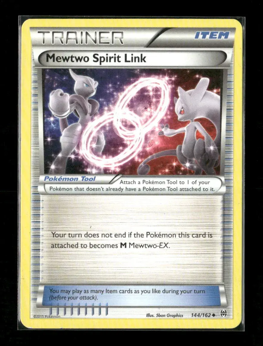 Mewtwo Spirit Link Uncommon Xy - Breakthrough 144/162 Lp 1