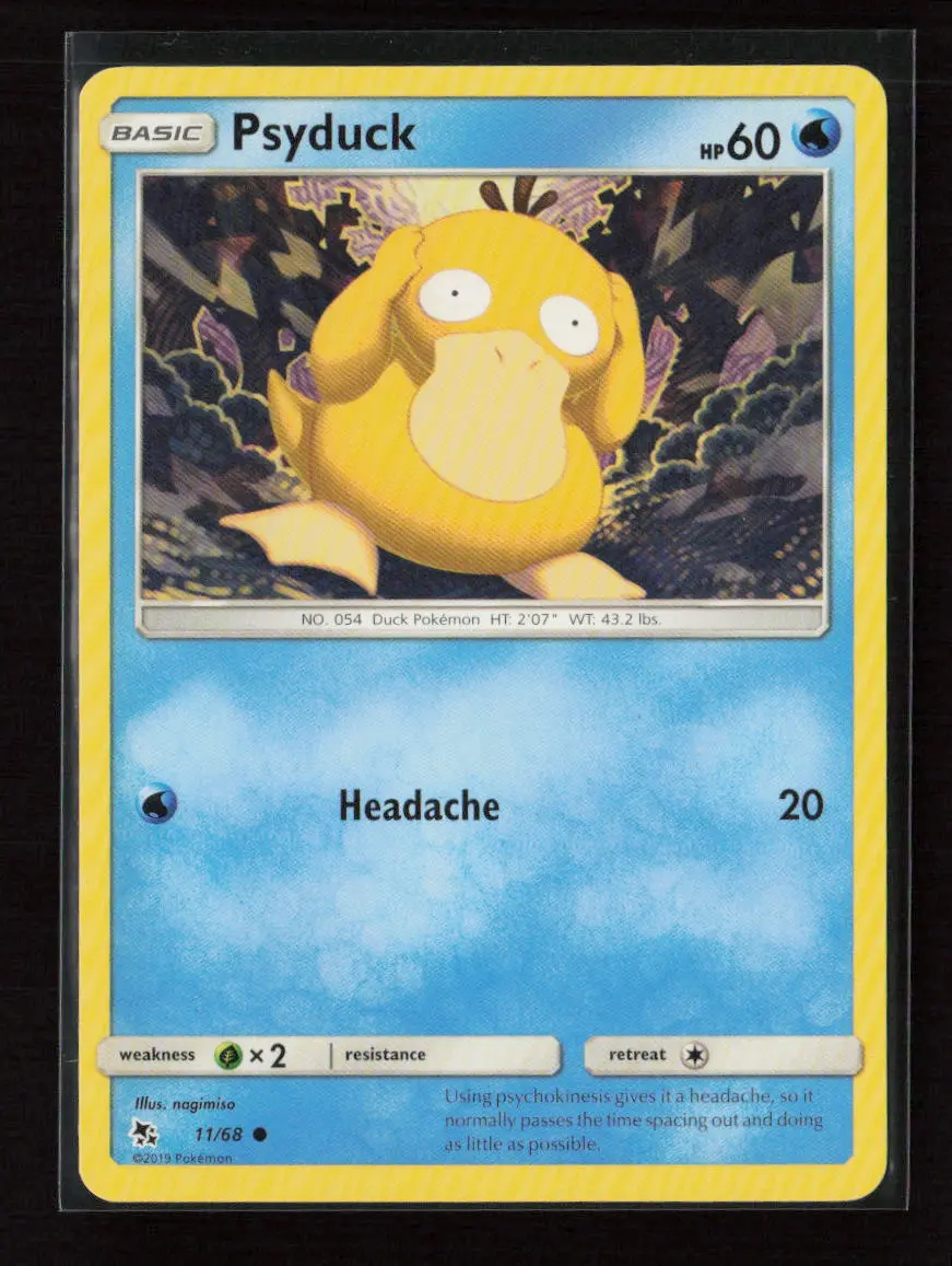Psyduck Common Hidden Fates 11/68 Lp 1