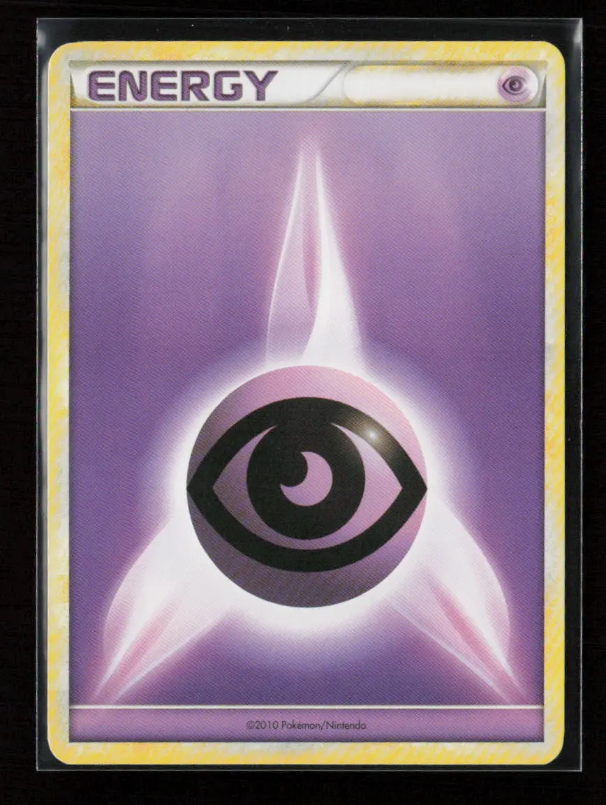 Psychic Energy (2010 Unnumbered Hgss Style Non-Holo) Promo League & Championship Cards Nm 1