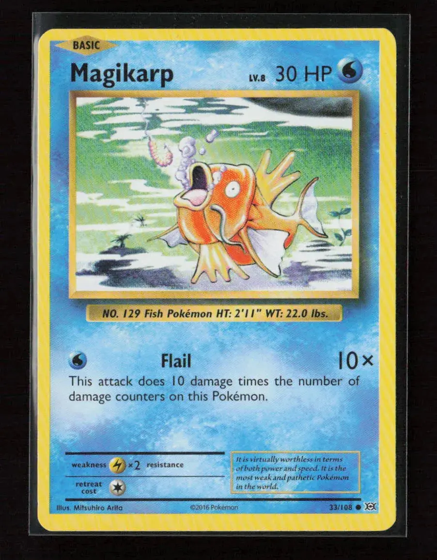 Magikarp Common Xy - Evolutions 33/108 Lp 1