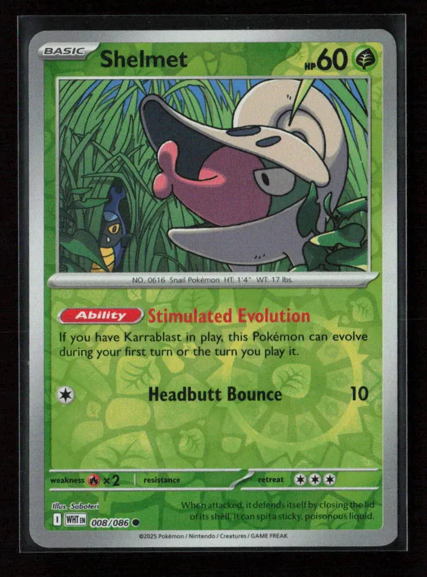 Shelmet Common Sv: White Flare 008/086 Nm 1