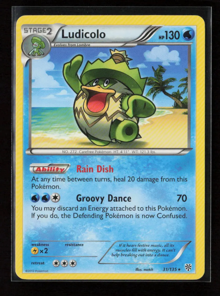 Ludicolo Rare Plasma Storm 31/135 Lp 1