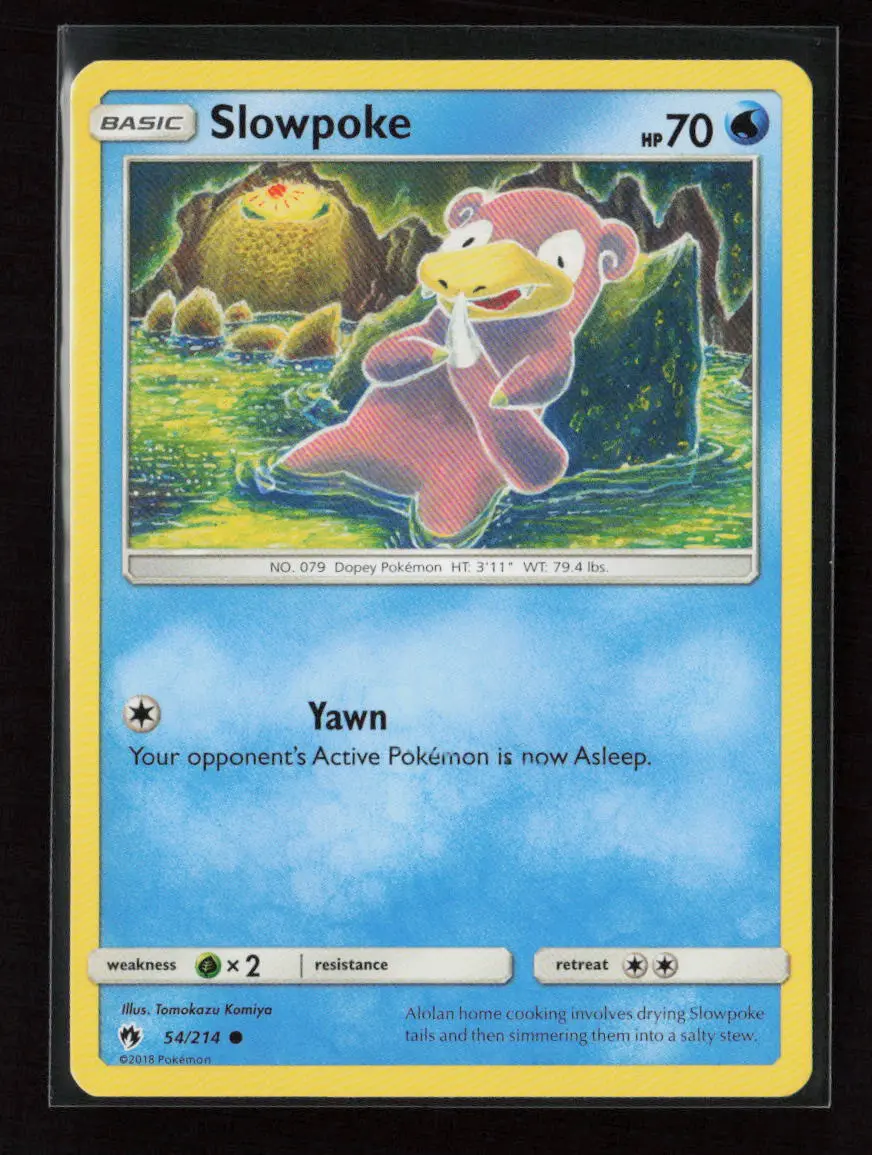 Slowpoke Common Sm - Lost Thunder 54/214 Lp 1