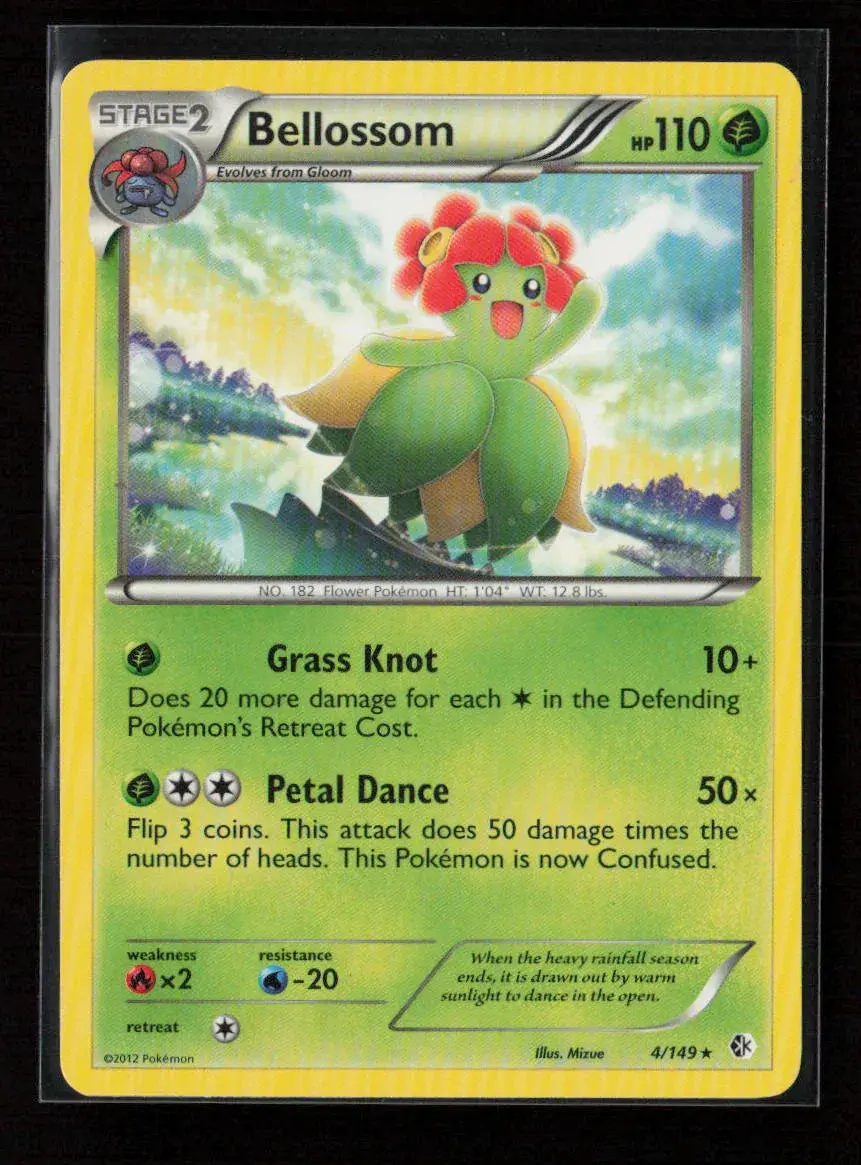 Bellossom Rare Boundaries Crossed 4/149 Lp 1