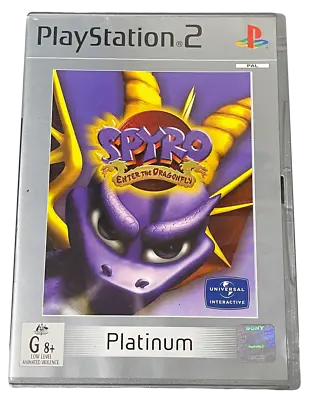 Spyro Enter The Dragonfly Ps2 (Platinum) Pal *Complete* (Preowned) 1