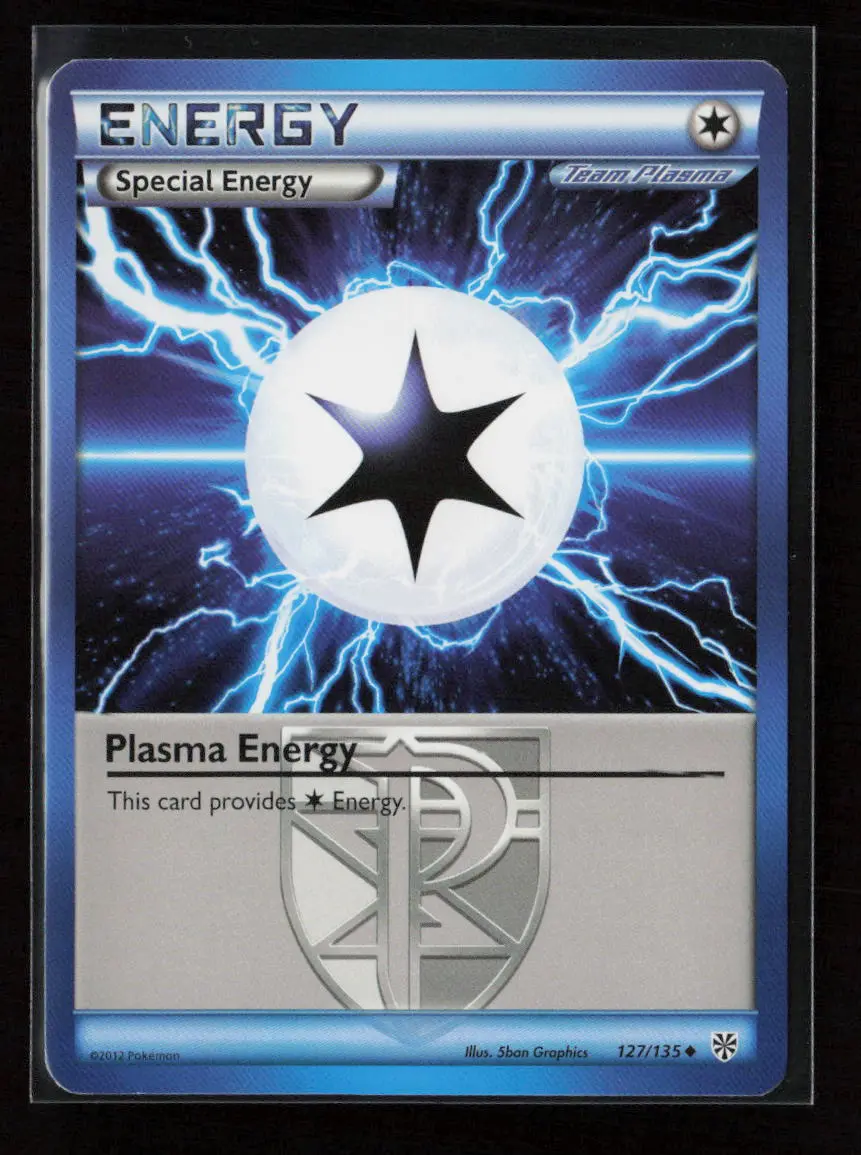 Plasma Energy (Team Plasma) Uncommon Plasma Storm 127/135 Nm 1
