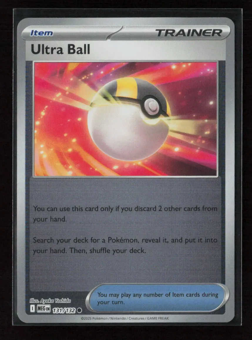 Ultra Ball Common Me01: Mega Evolution 131/132 Nm 1