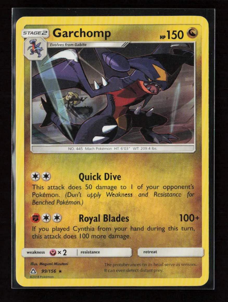 Garchomp Rare Sm - Ultra Prism 99/156 Nm 1