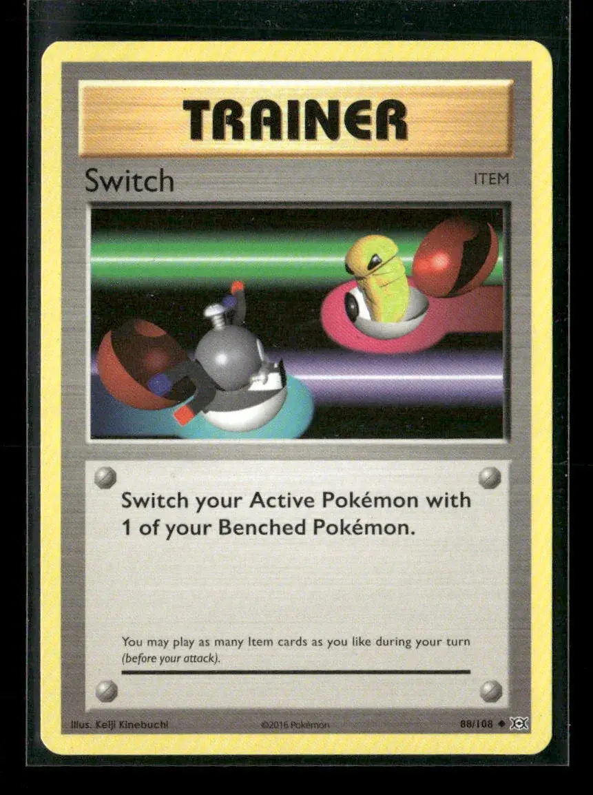 Switch Uncommon Xy - Evolutions 88/108 Lp 1