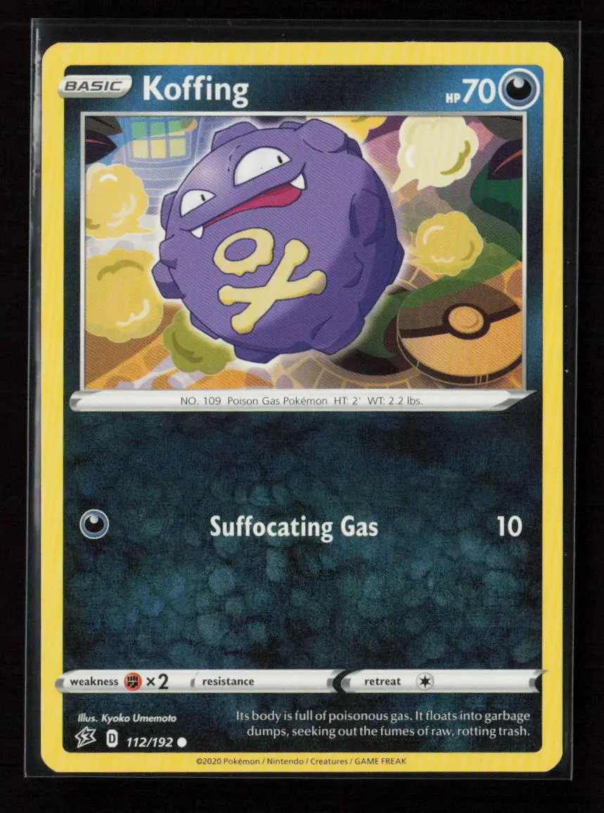 Koffing Common Swsh02: Rebel Clash 112/192 Lp 1