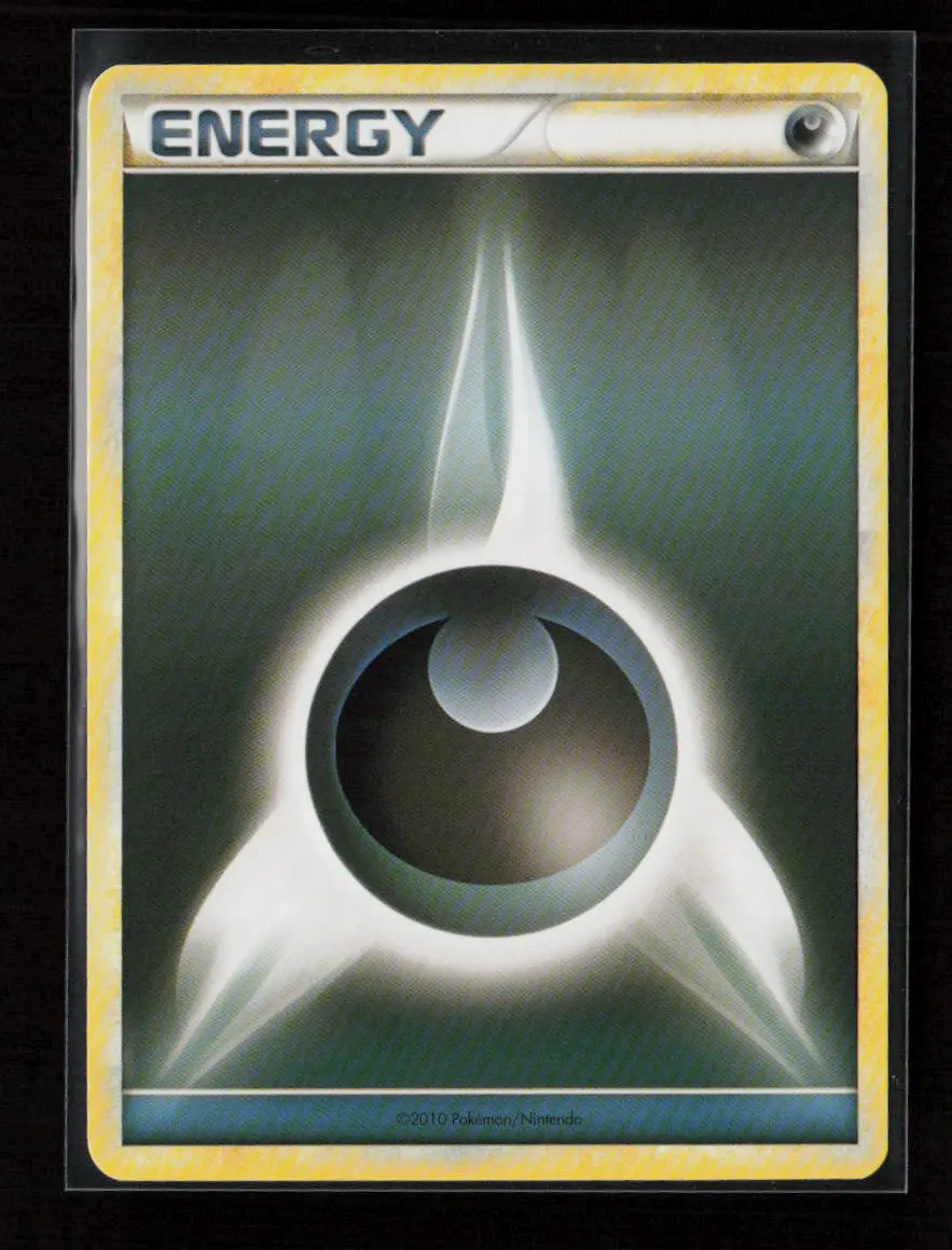 Darkness Energy (2010 Unnumbered Hgss Style Non-Holo) Promo League & Championship Cards Nm 1