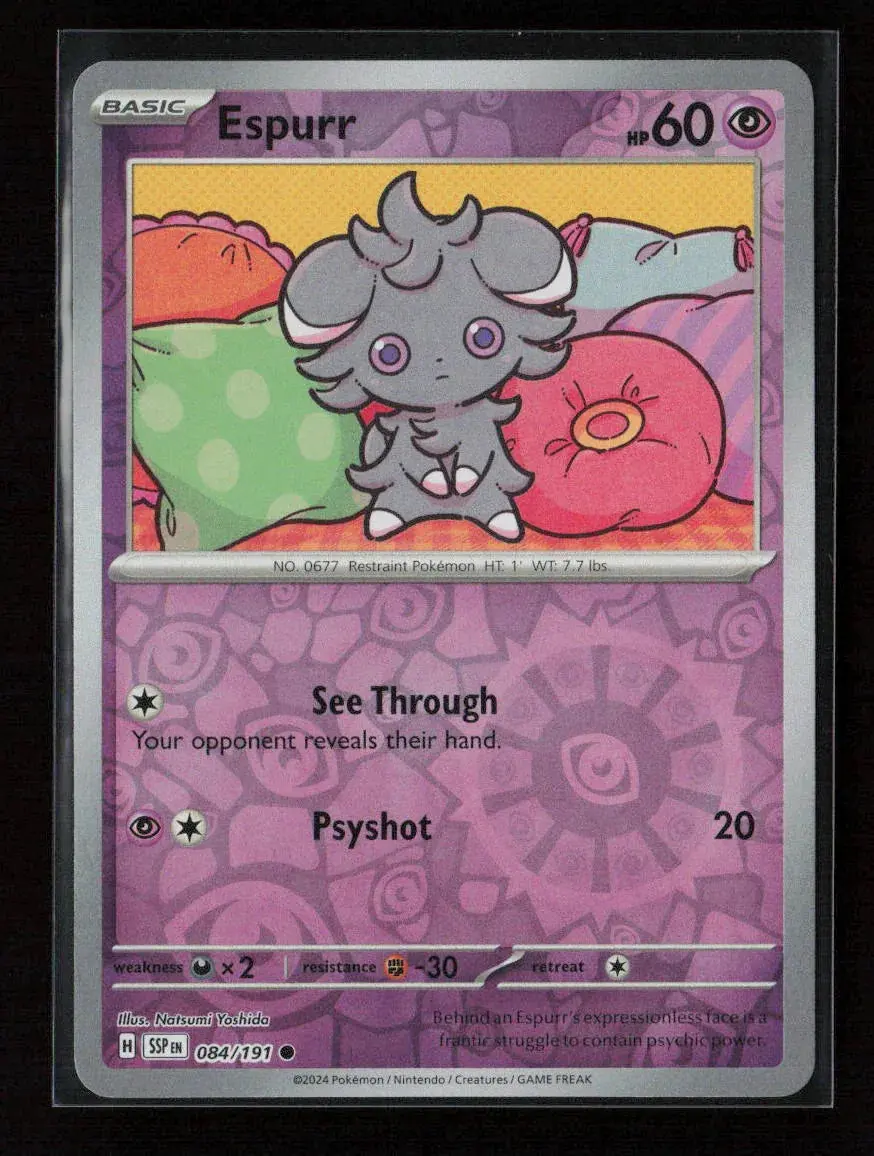 Espurr Common Sv08: Surging Sparks 084/191 Nm 1