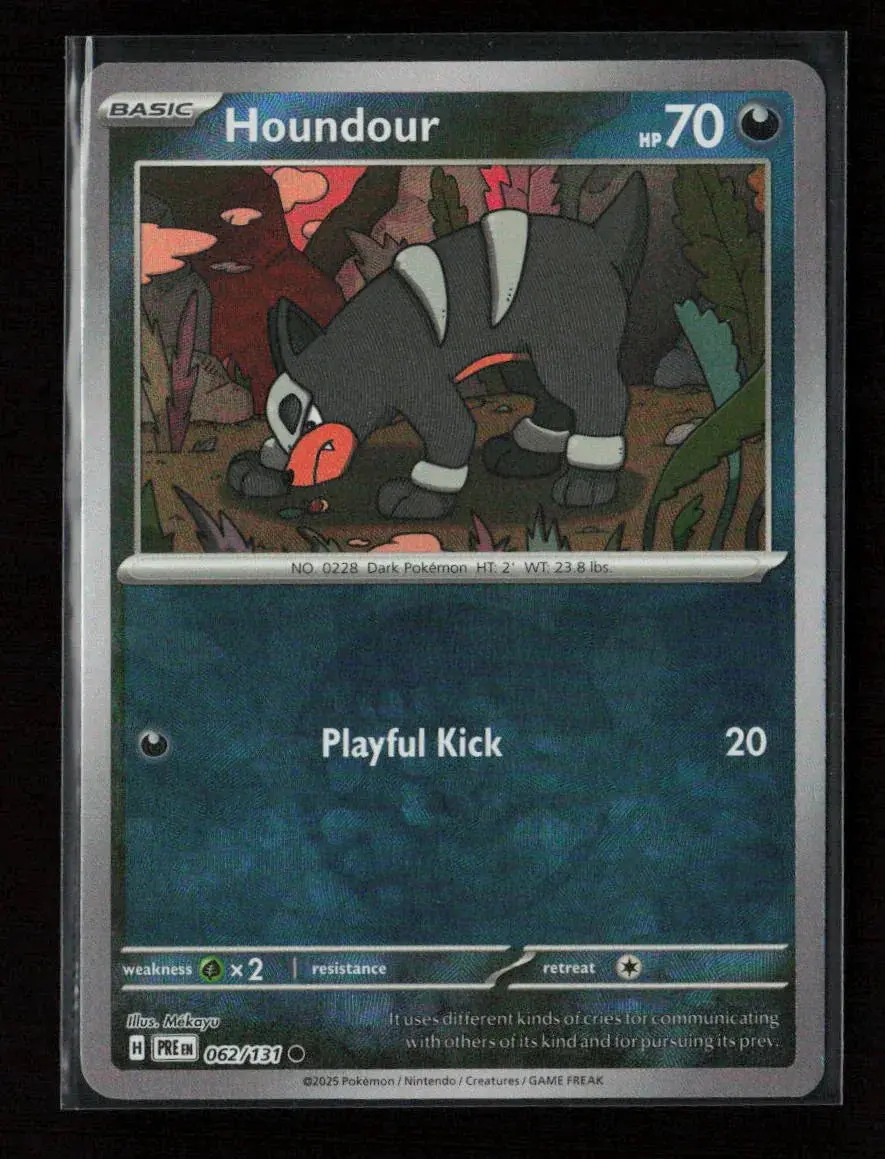 Houndour (Poke Ball Pattern) Common Sv: Prismatic Evolutions 062/131 Nm 1