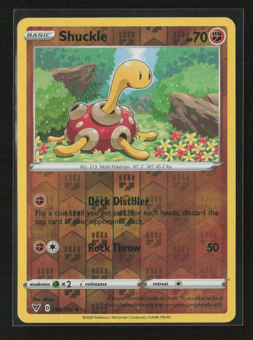 Shuckle Uncommon Swsh04: Vivid Voltage 085/185 Nm 1