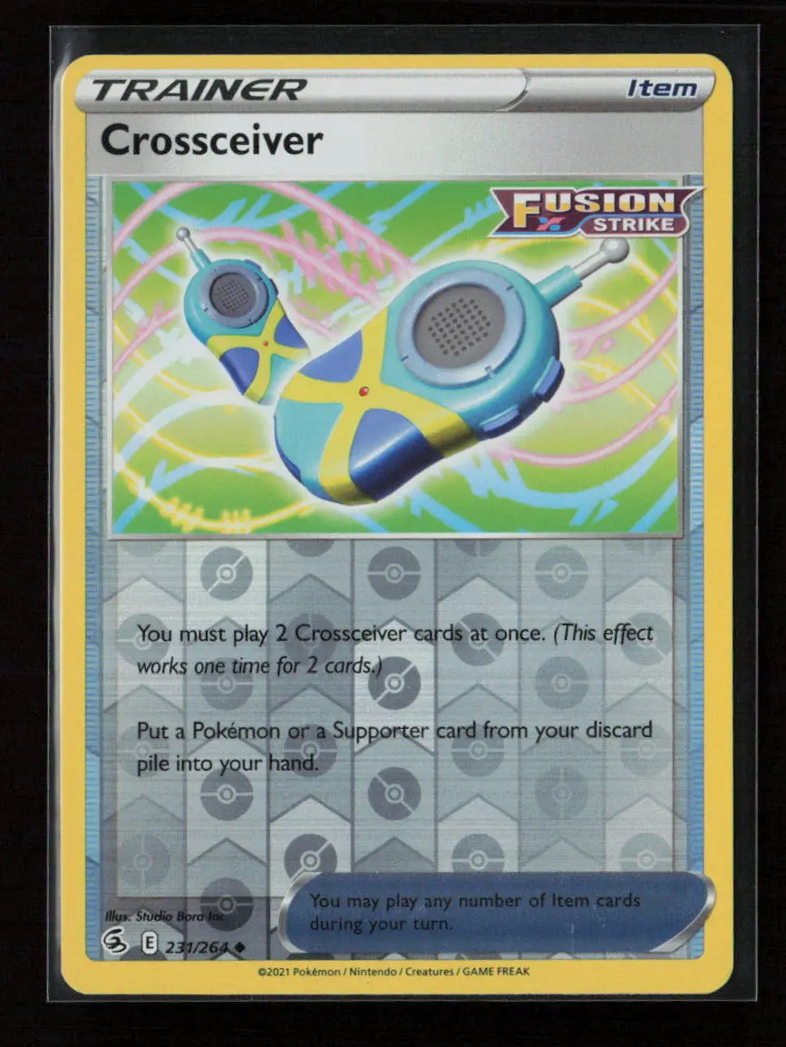 Crossceiver Uncommon Swsh08: Fusion Strike 231/264 Nm 1