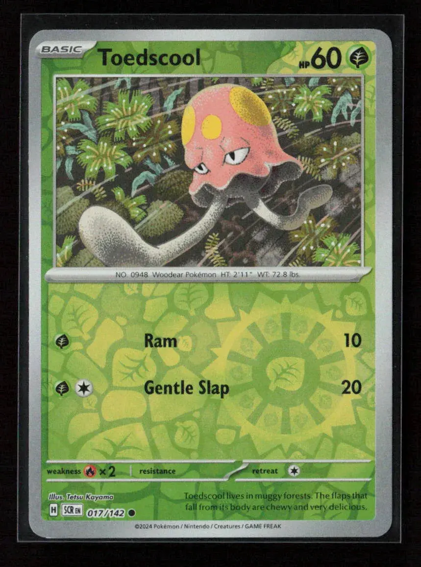 Toedscool Common Sv07: Stellar Crown 017/142 Nm 1