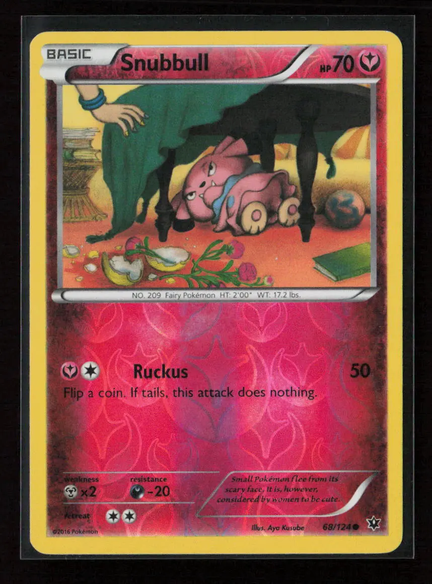 Snubbull Common Xy - Fates Collide 68/124 Nm 1