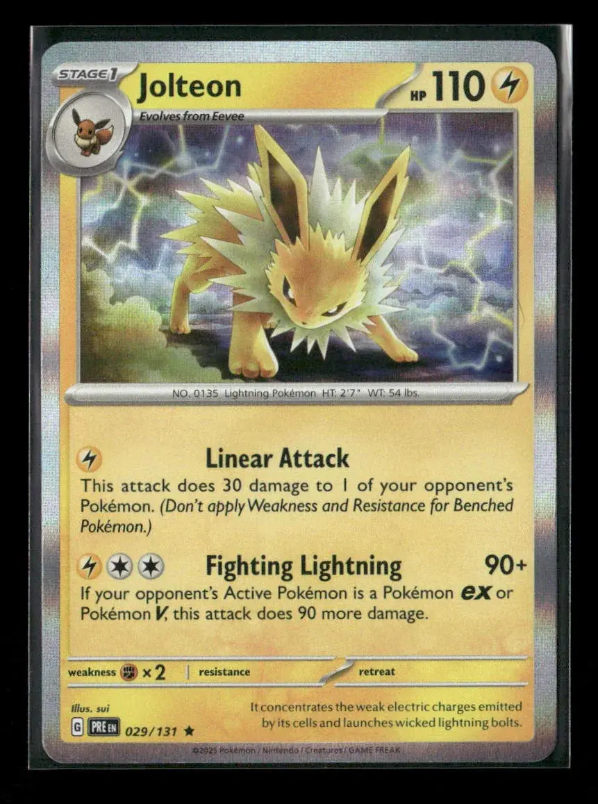 Jolteon Rare Sv: Scarlet & Violet 151 135/165 Nm 1