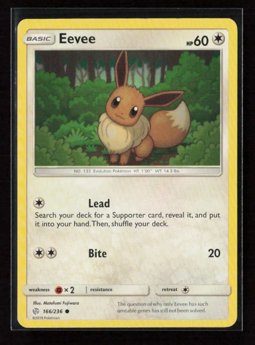 Eevee Common Sm - Cosmic Eclipse 166/236 Lp 1