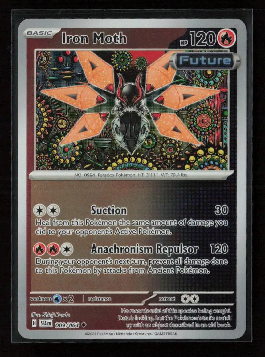 Iron Moth Uncommon Sv: Shrouded Fable 009/064 Nm 1