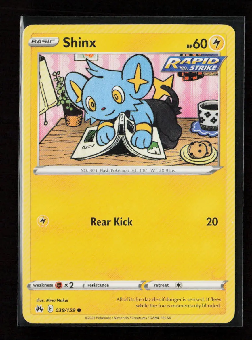 Shinx (39) Common Crown Zenith 039/159 Lp 1
